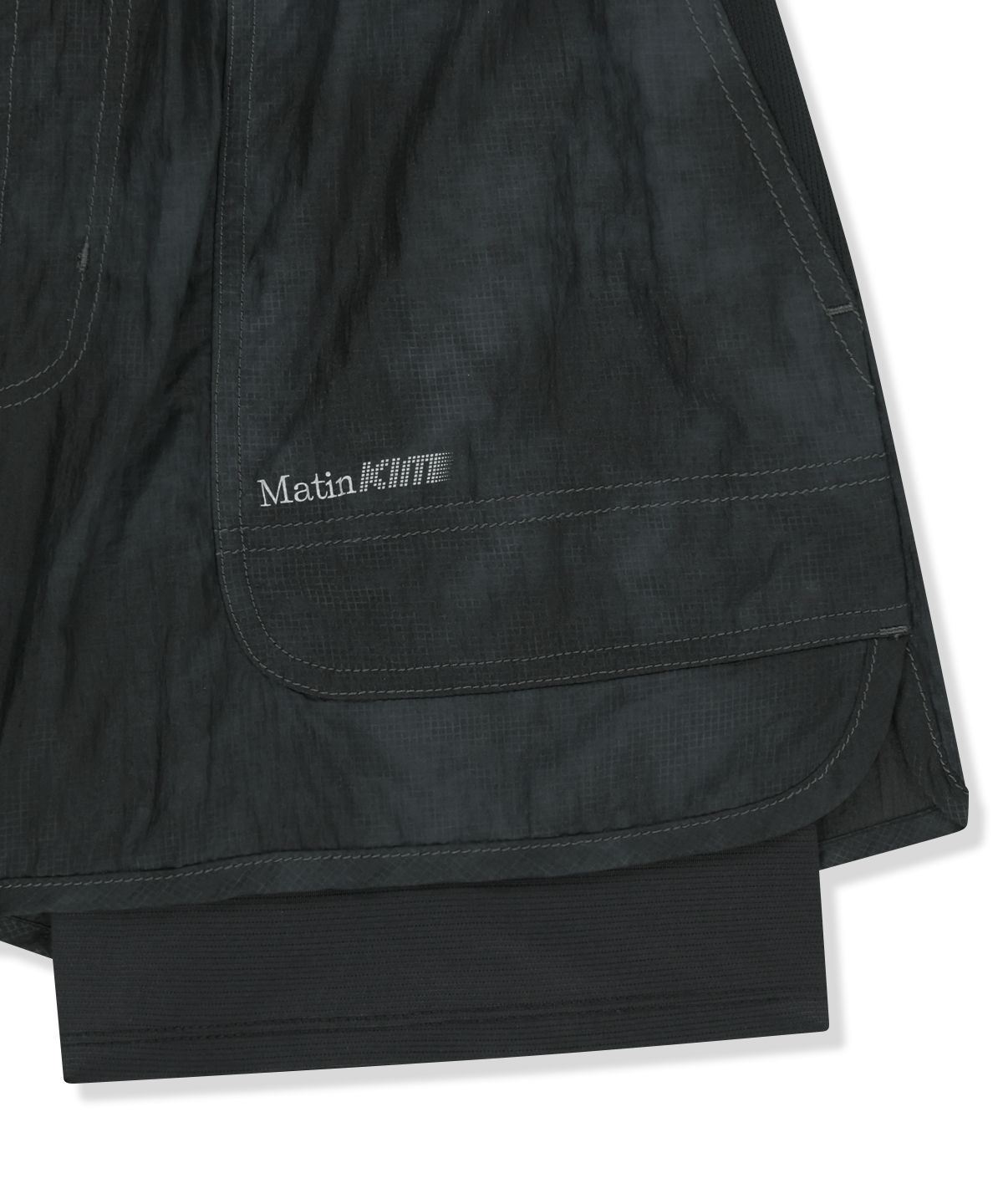 마뗑킴(MATIN KIM) MATIN PACE MOTION SHORTS FOR WOMEN IN BLACK
