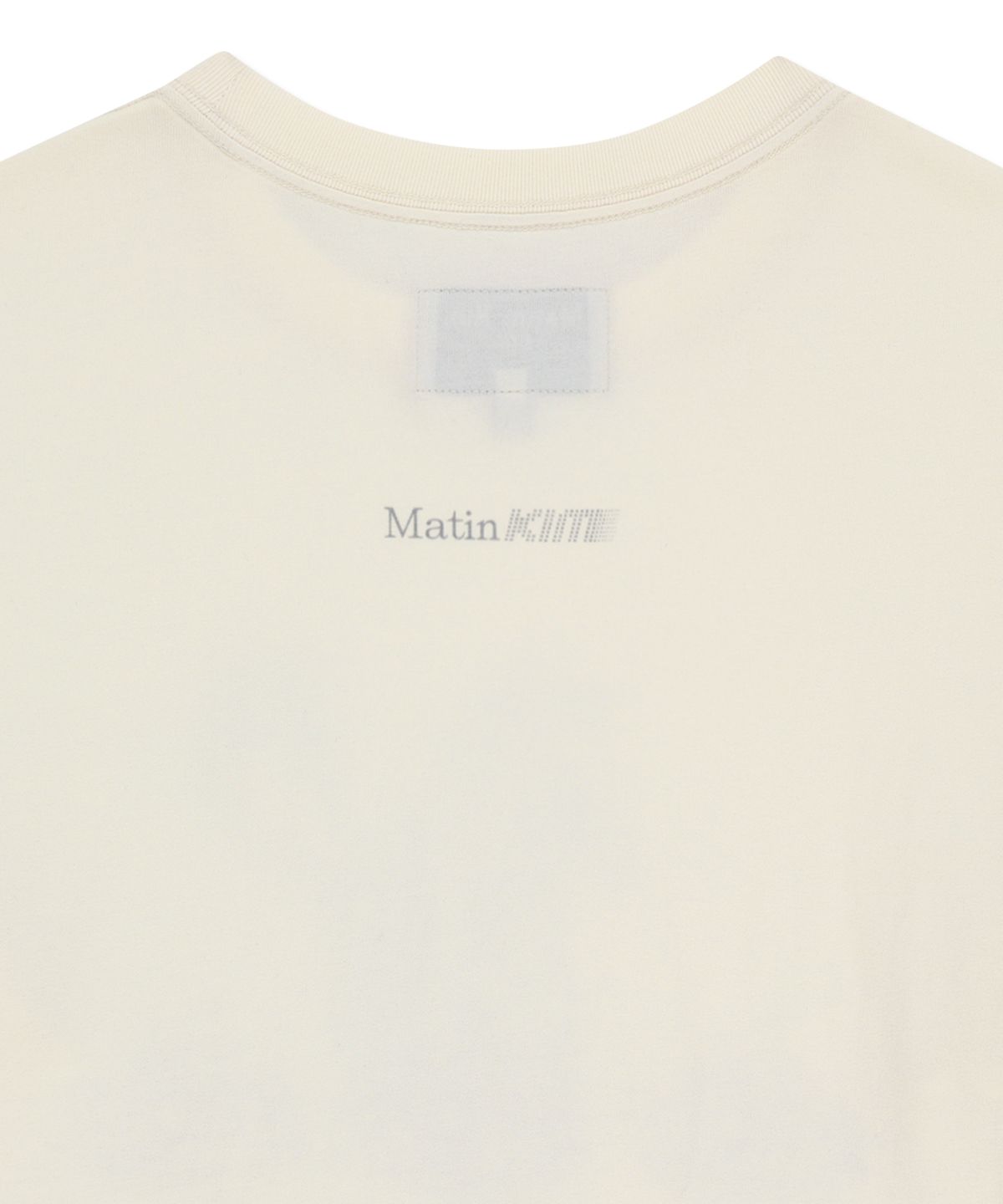 마뗑킴(MATIN KIM) MATIN PACE SPRINT GRAFFITI TOP IN IVORY