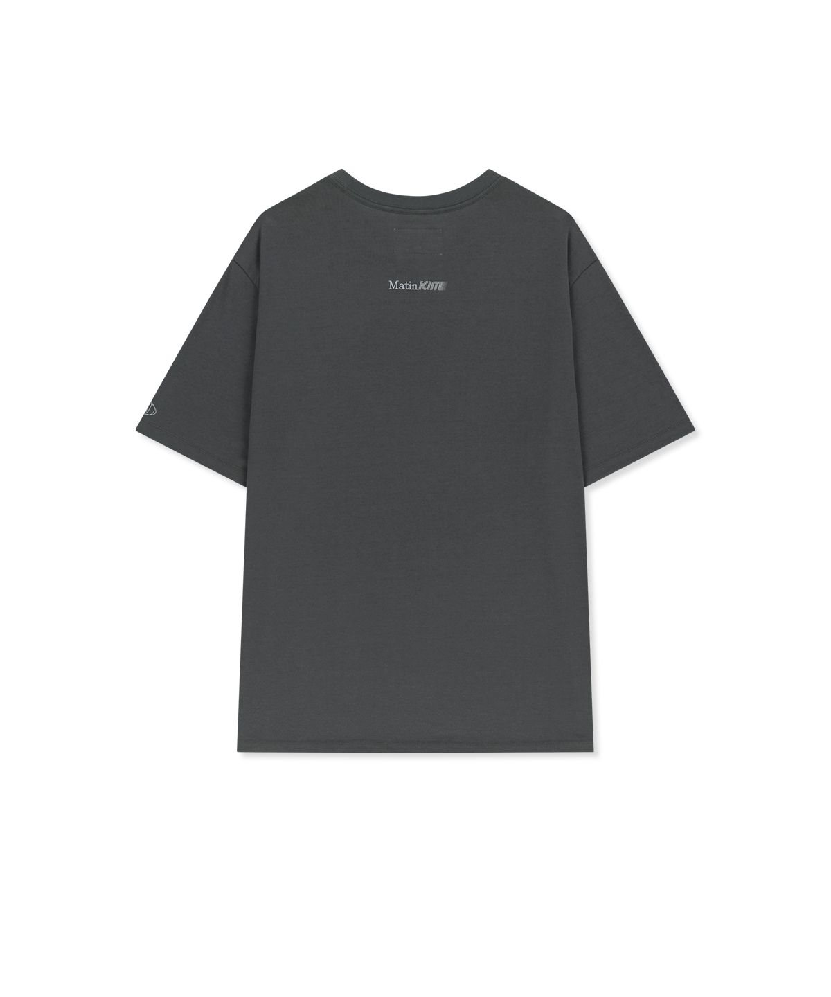 마뗑킴(MATIN KIM) MATIN PACE SPRINT GRAFFITI TOP IN CHARCOAL