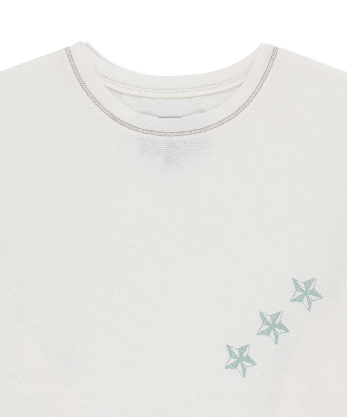 마뗑킴(MATIN KIM) MATIN PACE GRAFFITI COVERED TOP IN IVORY