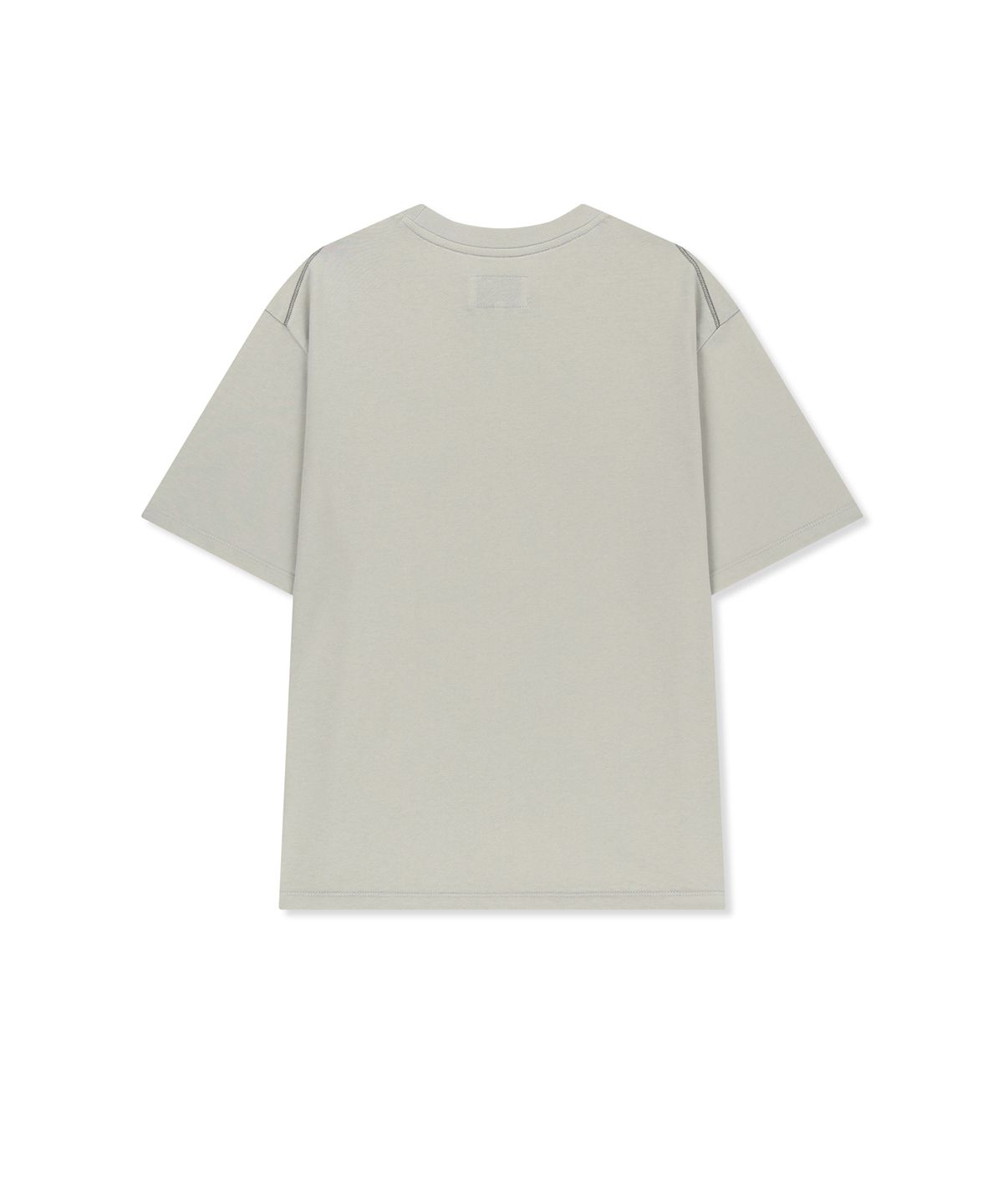 마뗑킴(MATIN KIM) MATIN PACE VORTEX GRAFFITI TOP IN LIGHT GREY