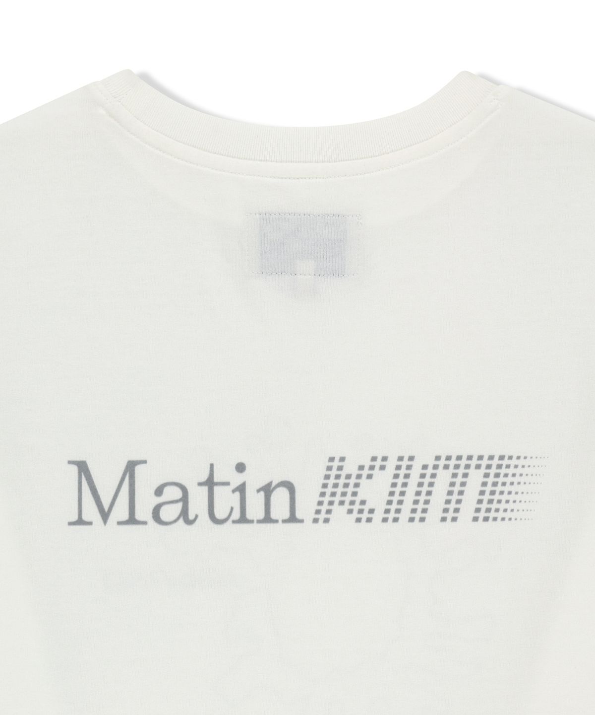 마뗑킴(MATIN KIM) MATIN PACE SUNBURST GRAFFITI COVERED TOP IN IVORY
