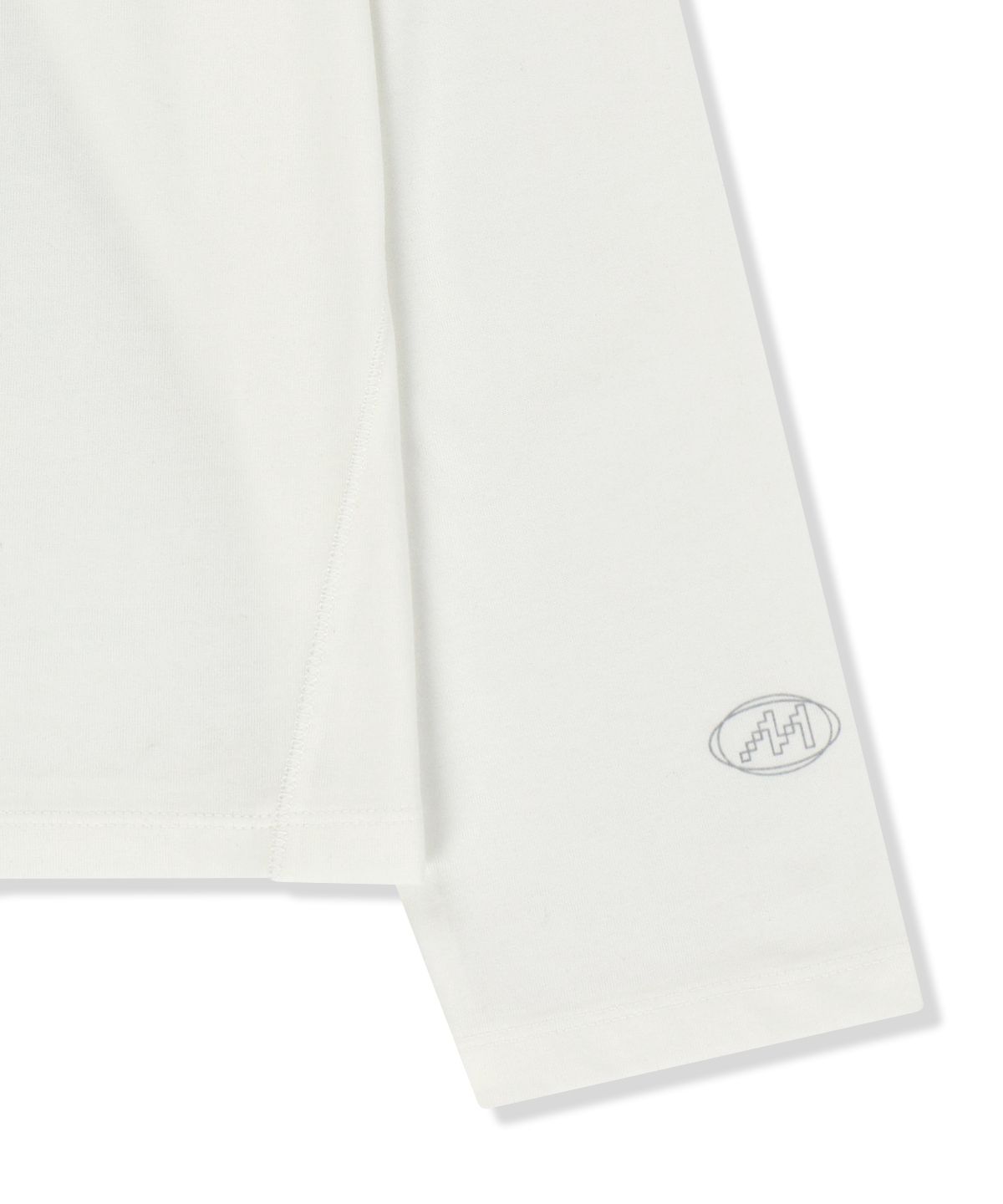 마뗑킴(MATIN KIM) MATIN PACE SUNBURST GRAFFITI COVERED TOP IN IVORY