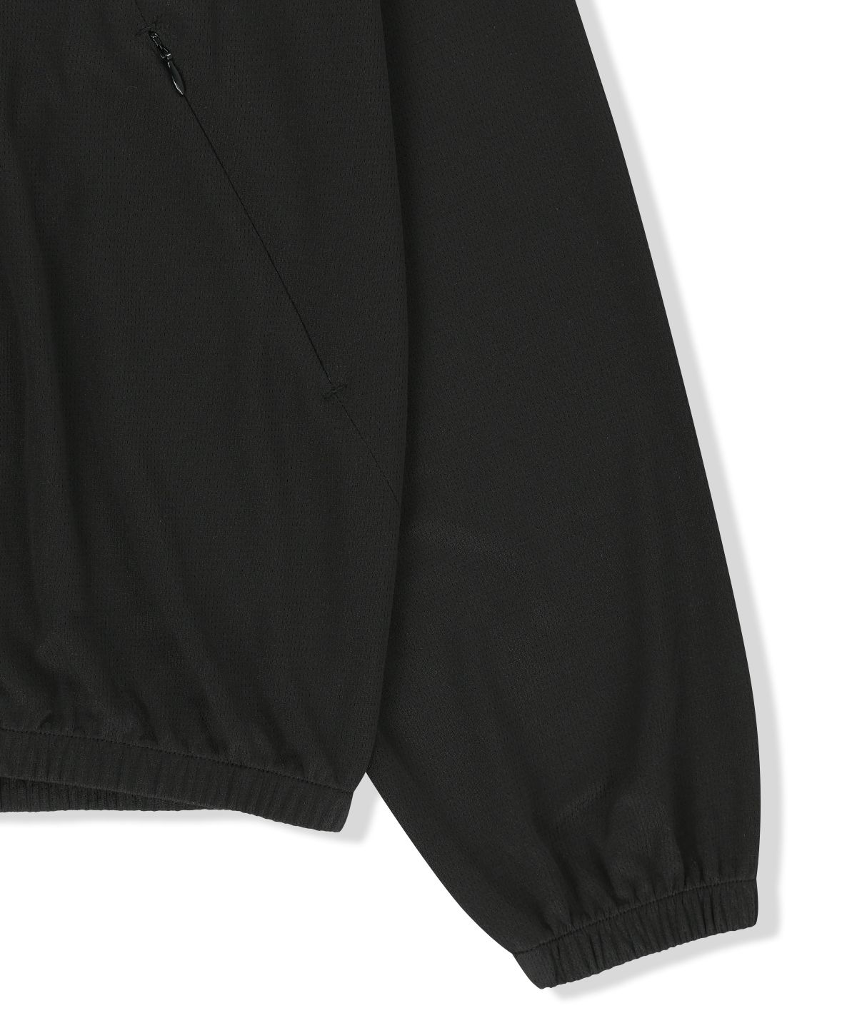마뗑킴(MATIN KIM) MATIN PACE VORTEX GRAFFITI ZIP UP IN BLACK