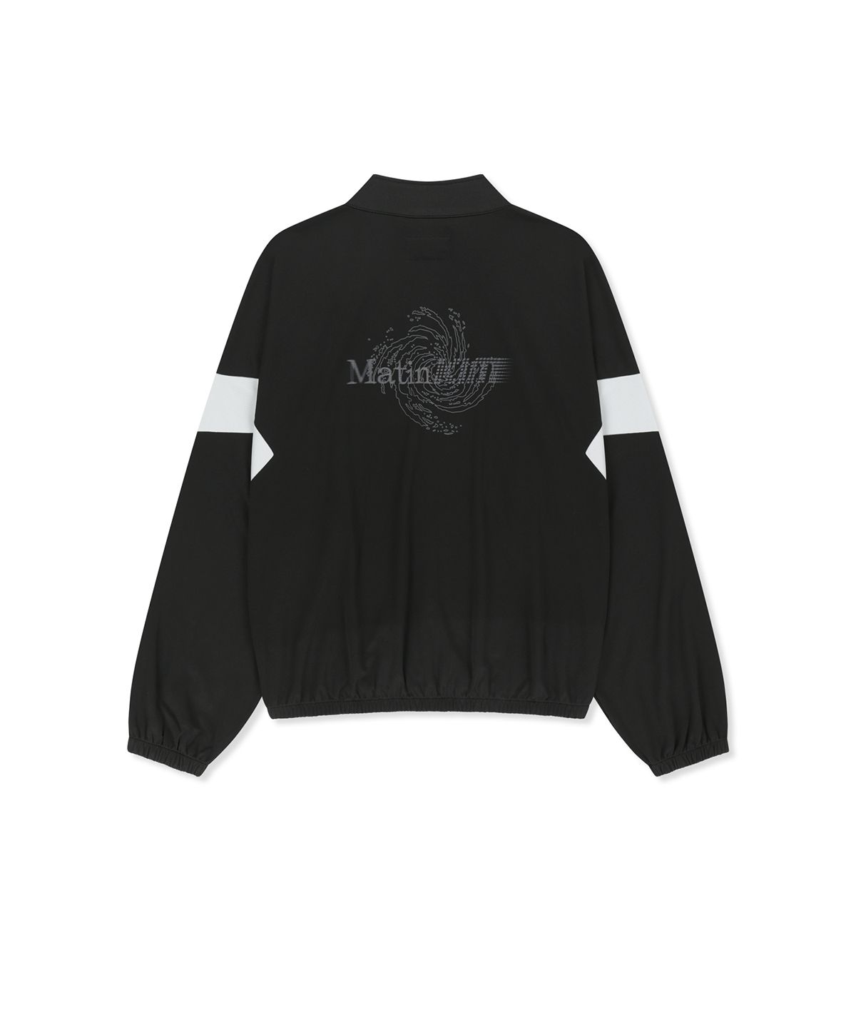 마뗑킴(MATIN KIM) MATIN PACE VORTEX GRAFFITI ZIP UP IN BLACK
