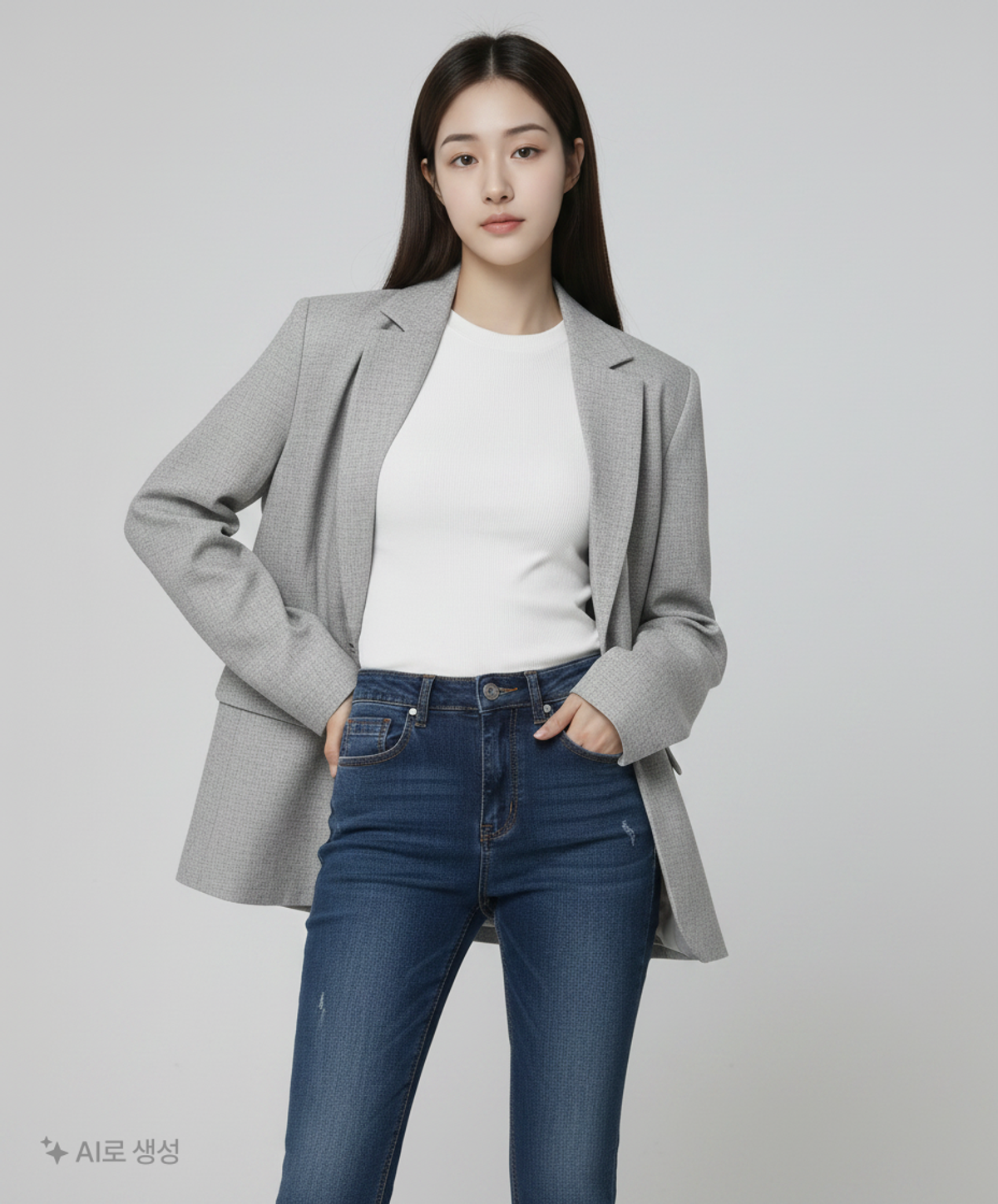 닉스(NIX) 청/데님 팬츠 28