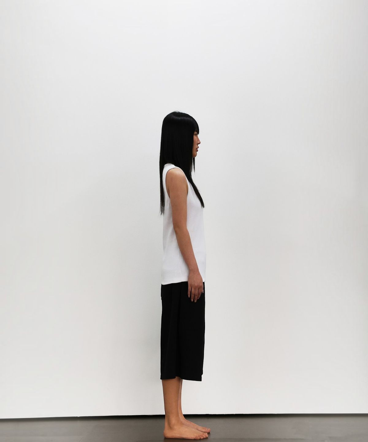 엑세스(XX) XX Essential Rib Sleeveless White