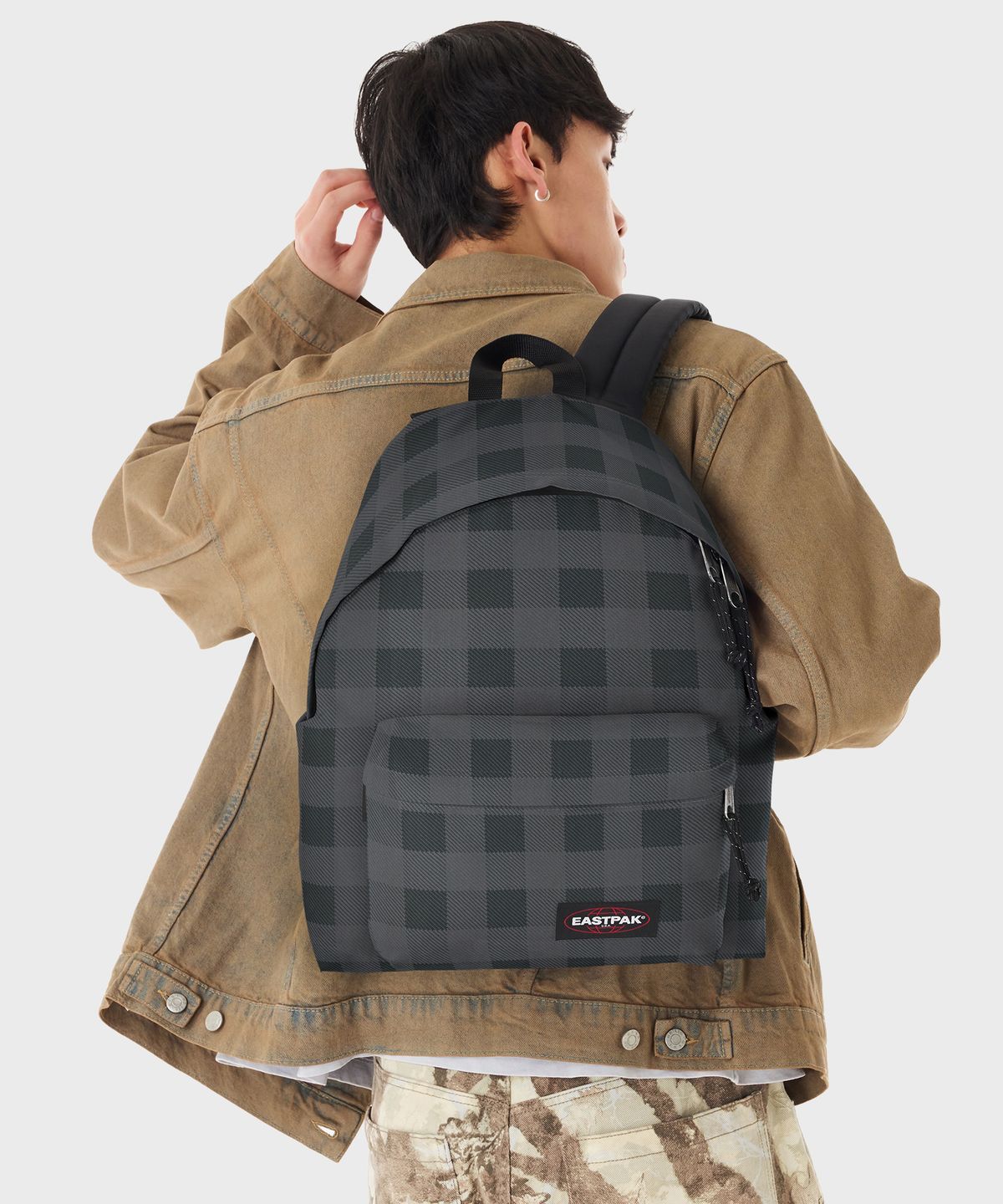 이스트팩(EASTPAK) 패디드파커 Checker Grey