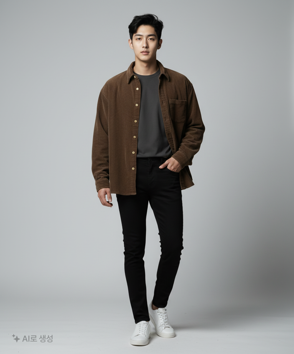 퍼스텝(PERSTEP) 캐주얼 셔츠 L