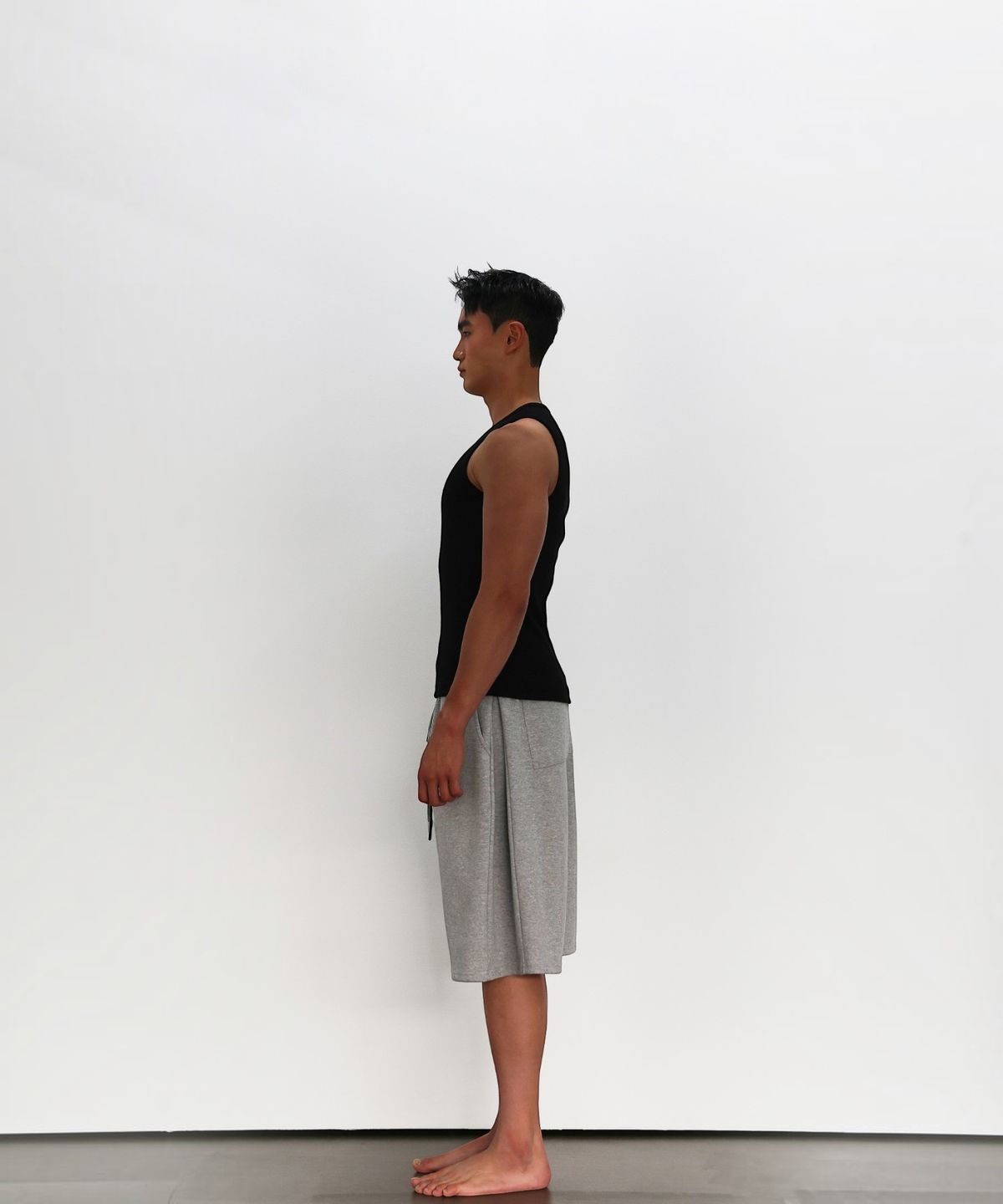 엑세스(XX) XX Essential Rib Sleeveless Black