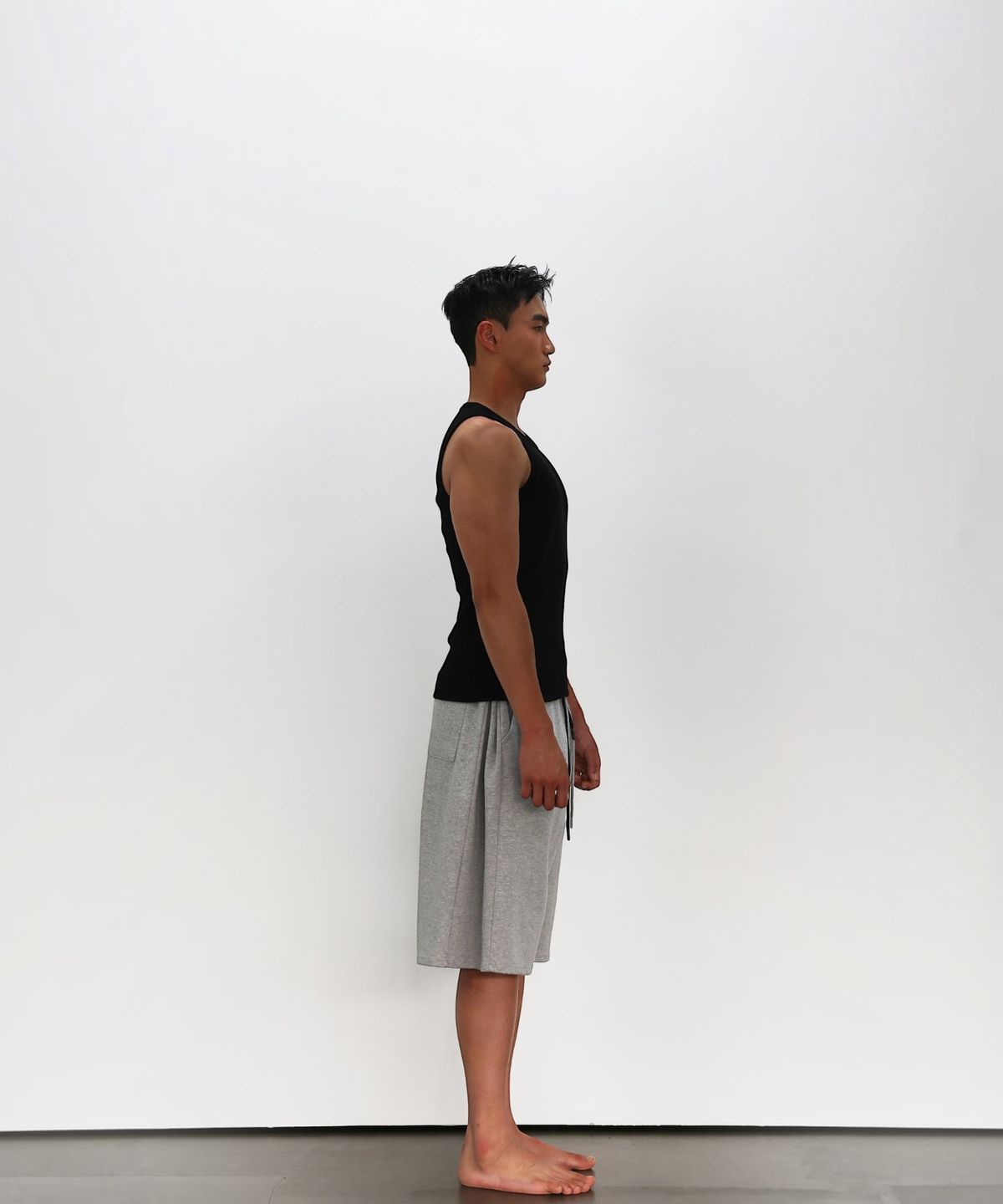 엑세스(XX) XX Essential Rib Sleeveless Black