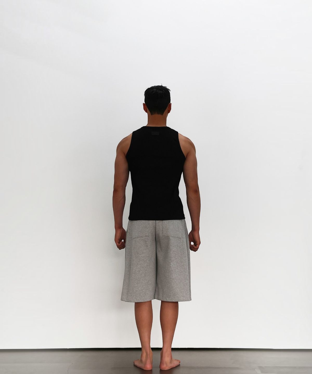 엑세스(XX) XX Essential Rib Sleeveless Black