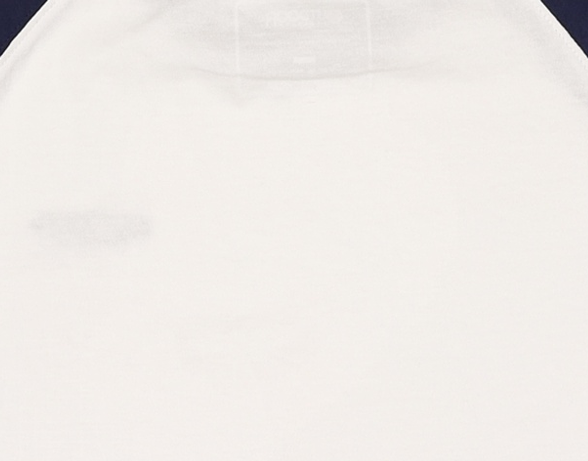 아웃도어 프로덕츠(OUTDOOR PRODUCTS) 스몰로고 래글런 크롭 반팔 티셔츠 RAGLAN CROP TS FREE