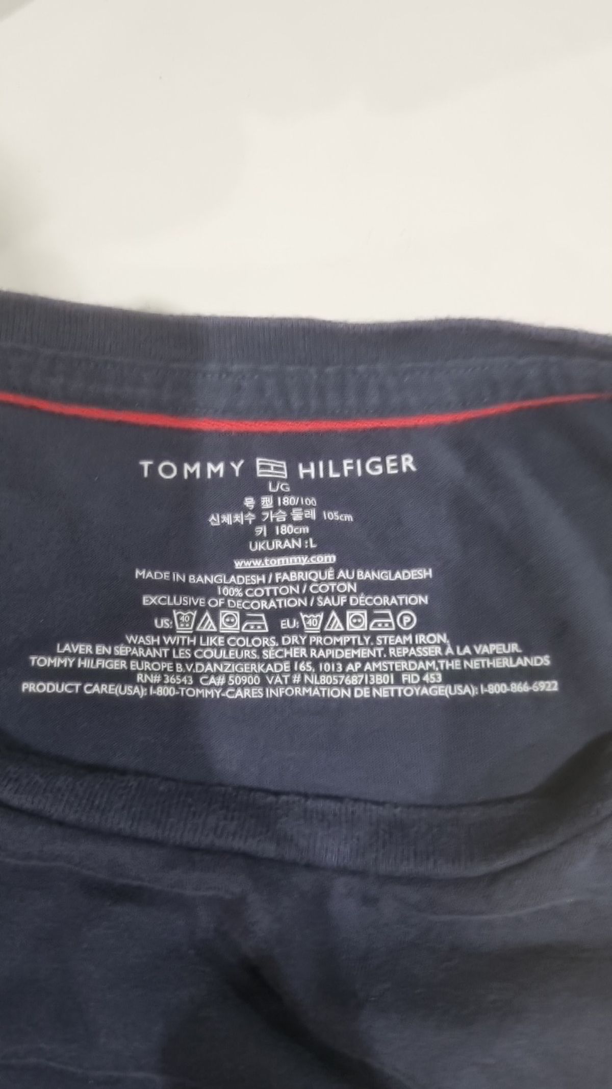 타미힐피거(TOMMY HILFIGER) 반소매 티셔츠 L
