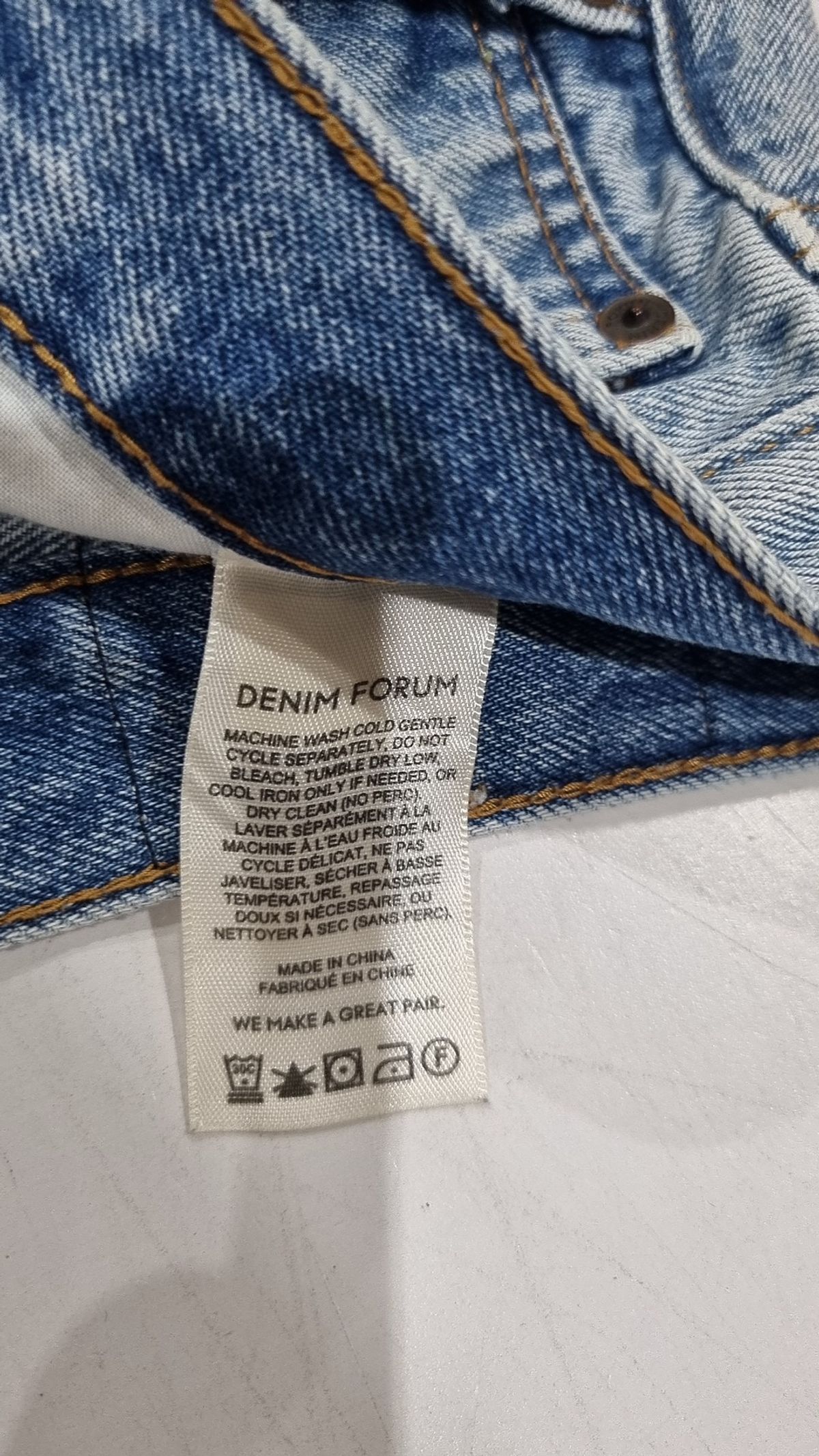 데님포럼(DENIM FORUM) 청/데님 팬츠 25