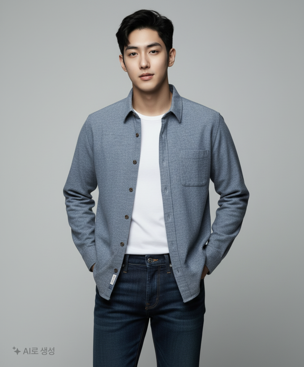 지오다노(GIORDANO) 캐주얼 셔츠 L