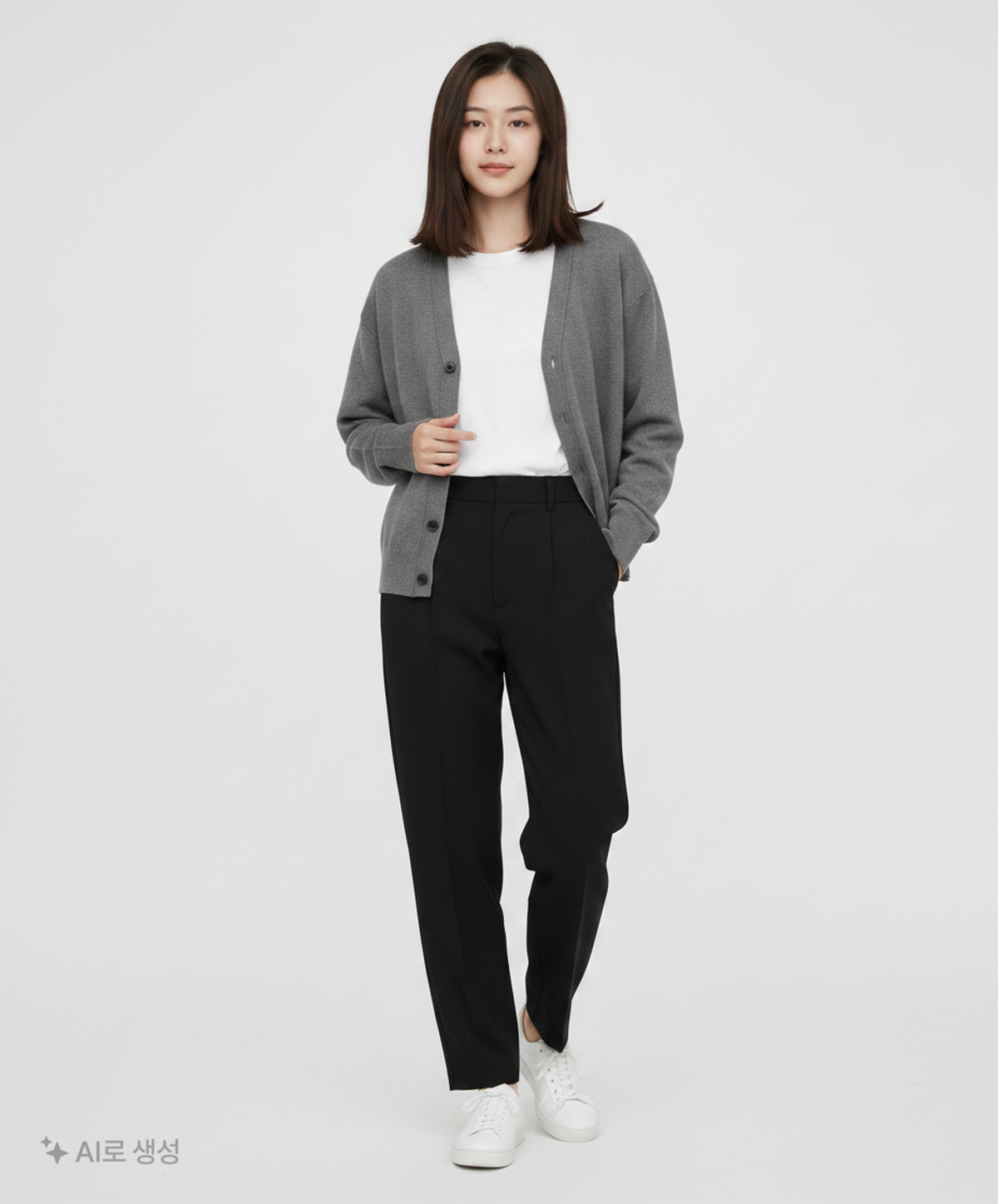 론트(LOHNT) 카디건 XL
