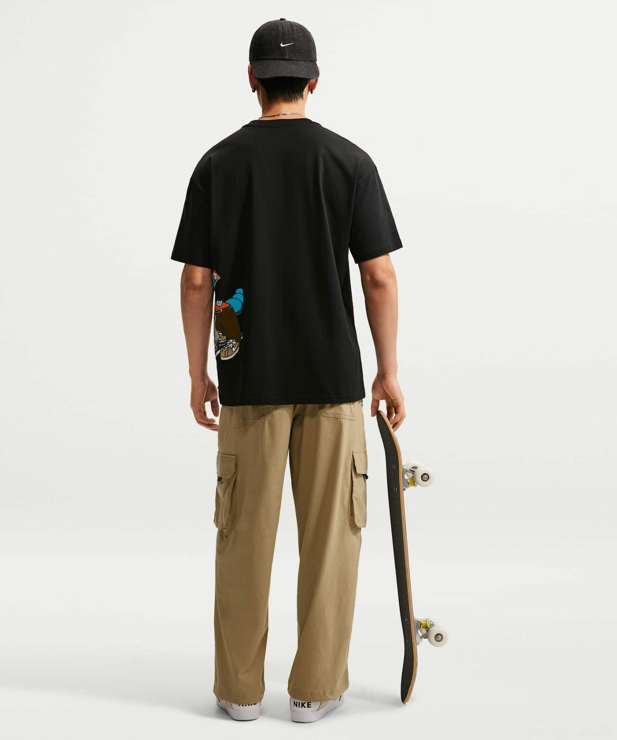 나이키(NIKE) SB 스케이트보딩 티셔츠 M - 블랙 / IM4431-010