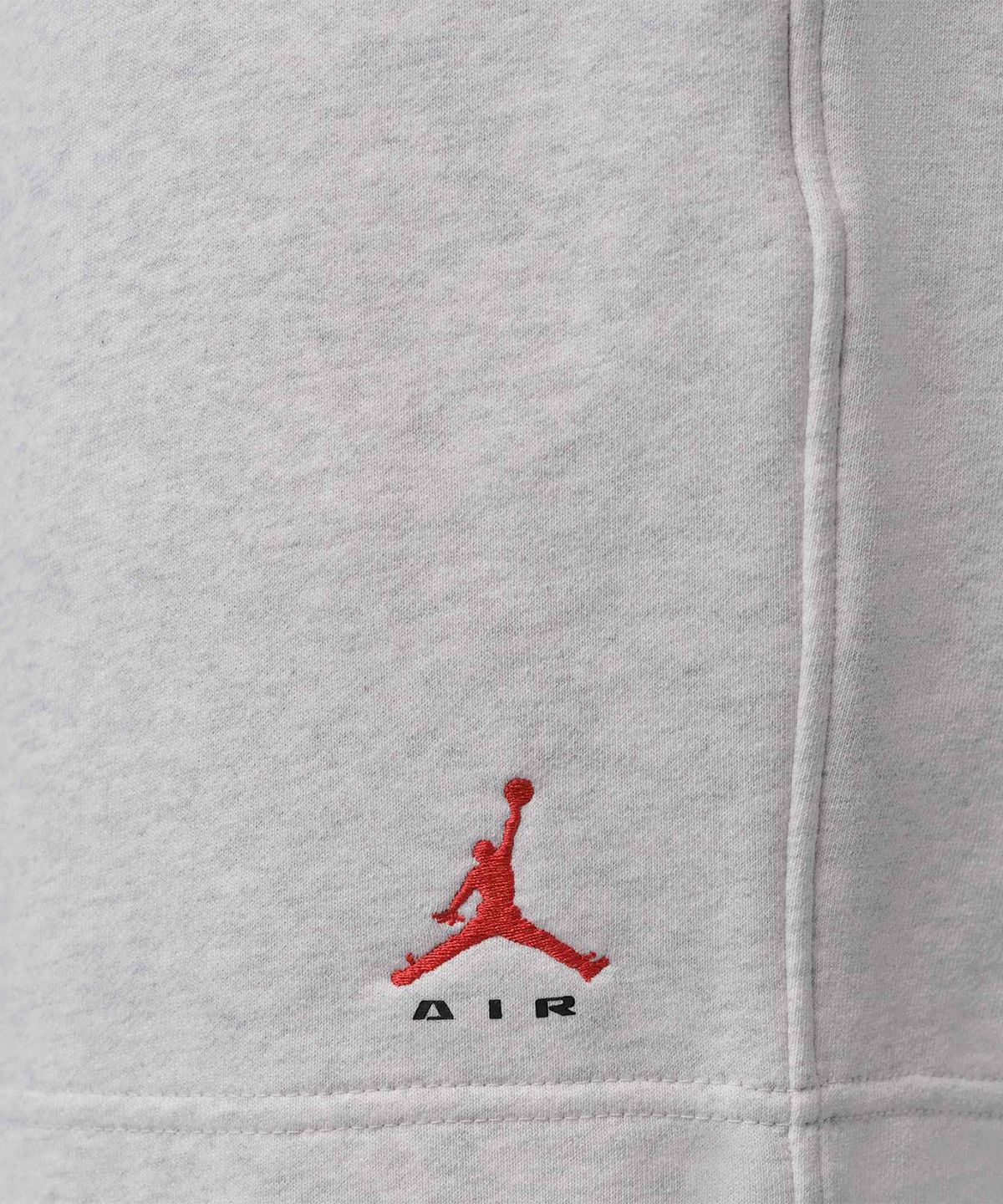 나이키(NIKE) 조던 브루클린 7인치 플리스 쇼츠 M - 뉴트럴 그레이:헤더:유니버시티 레드 / IM9208-054