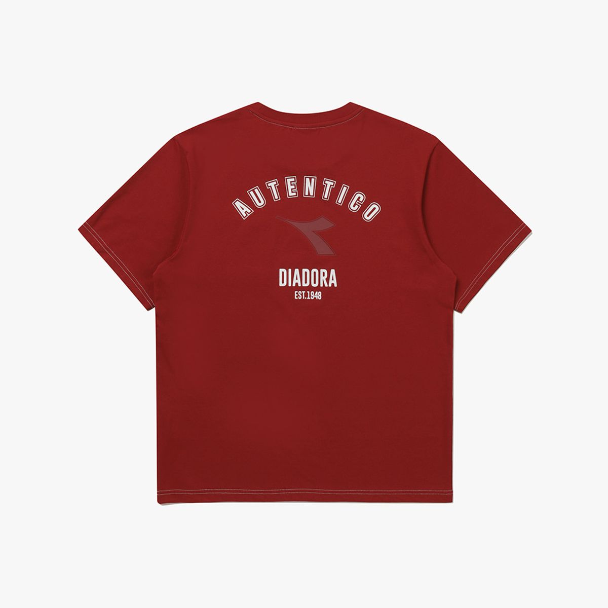 디아도라(diadora) 에어텍스 포켓 반팔 티셔츠 RED