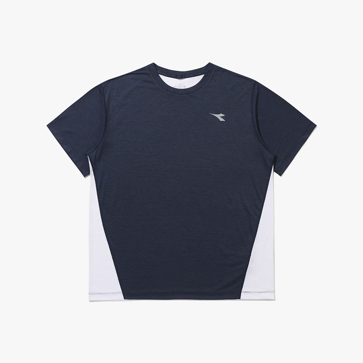 디아도라(diadora) 플루이드 러닝 반팔 티셔츠 NAVY