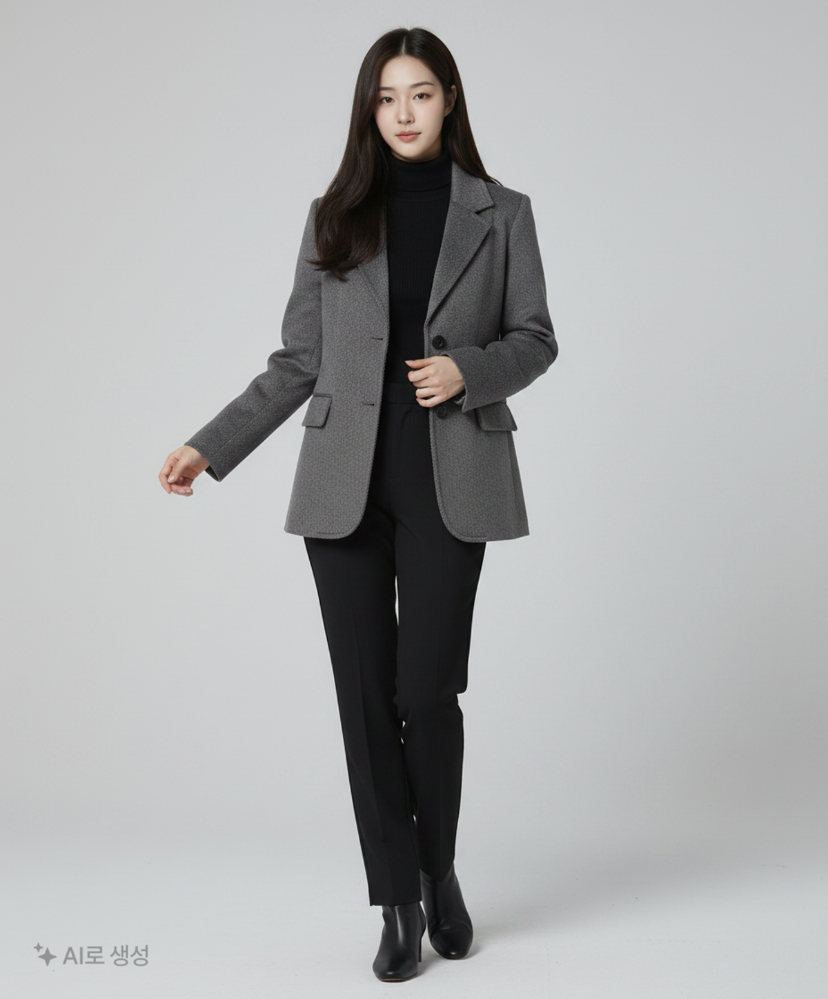 미쏘(MIXXO) 테일러드 오버핏 자켓_MIWJKE102B M