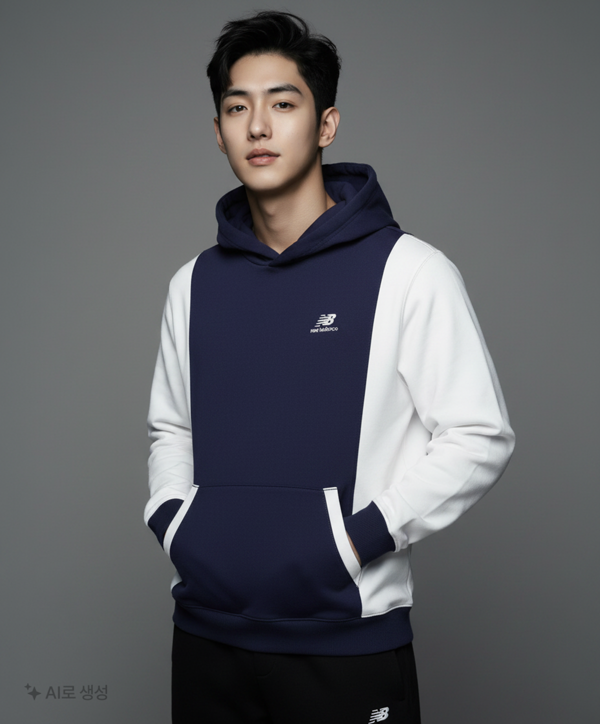 뉴발란스(NEW BALANCE) 후드 티셔츠 L