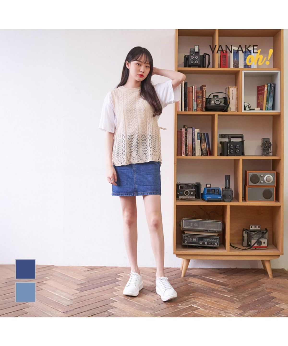 반에이크(VANAKE) 달리 스커트_OA95SKME12Z