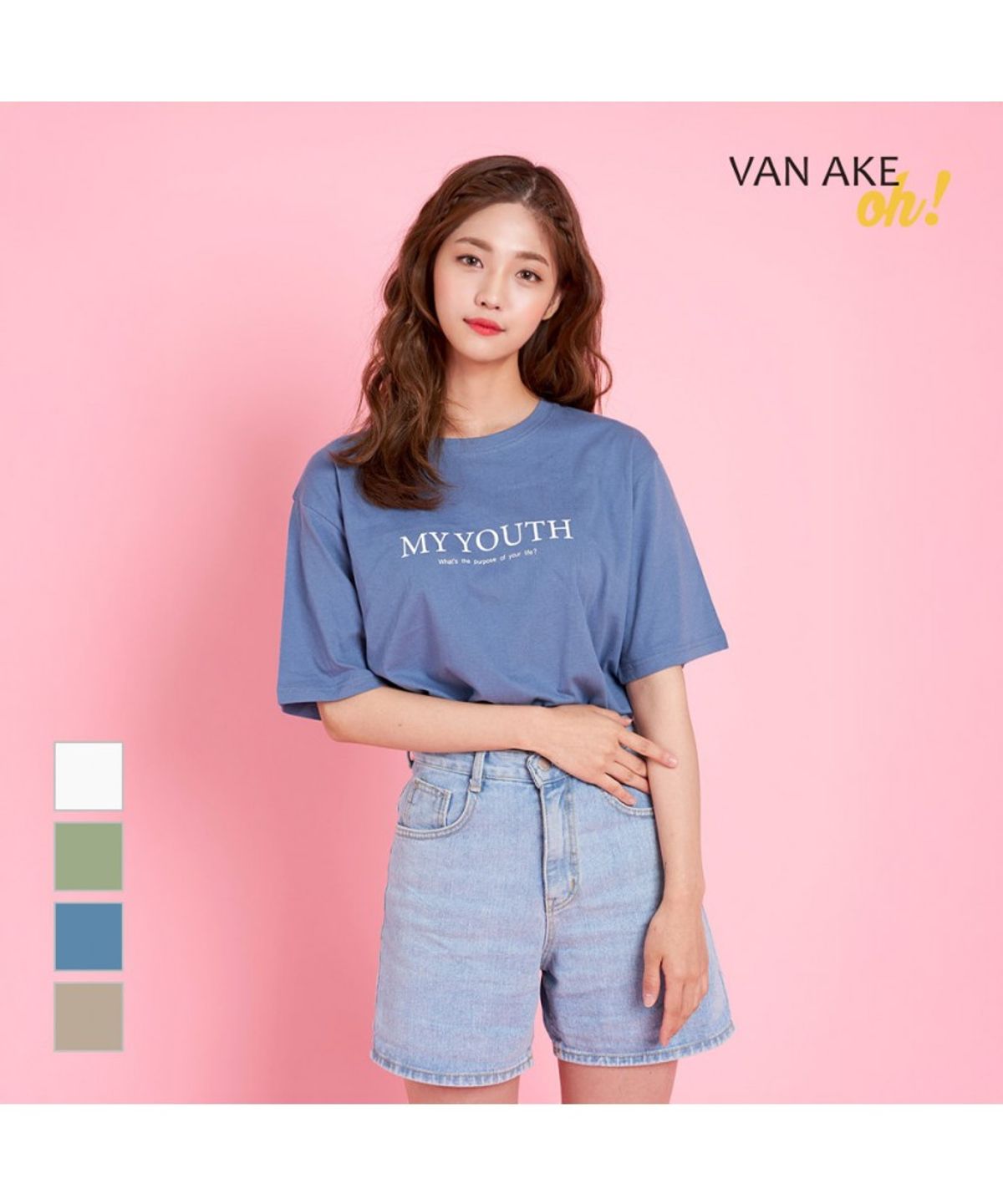 반에이크(VANAKE) YOUTH 티셔츠_OA95TSM114Z