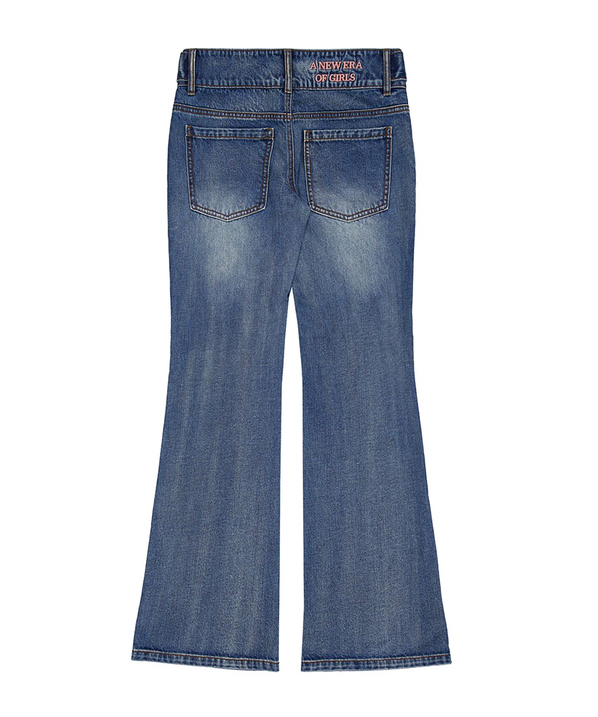 포어링(FORUSRING) Double star damaged jeans (indigo)