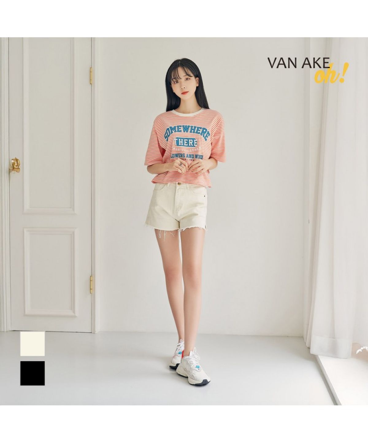 반에이크(VANAKE) 타니아 숏팬츠_OB14DNME07Z