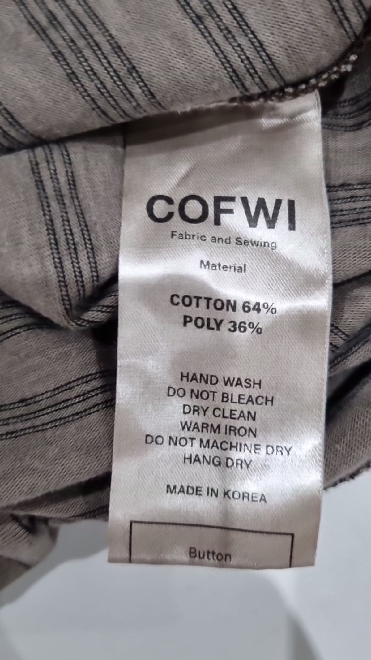 코프위(COFWI) 긴소매 티셔츠