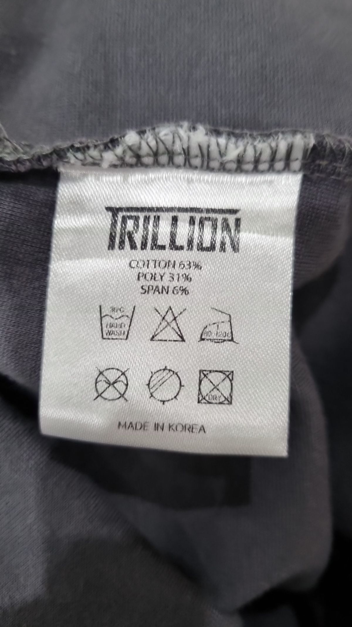 트릴리온(TRILLION) 반소매 티셔츠 L