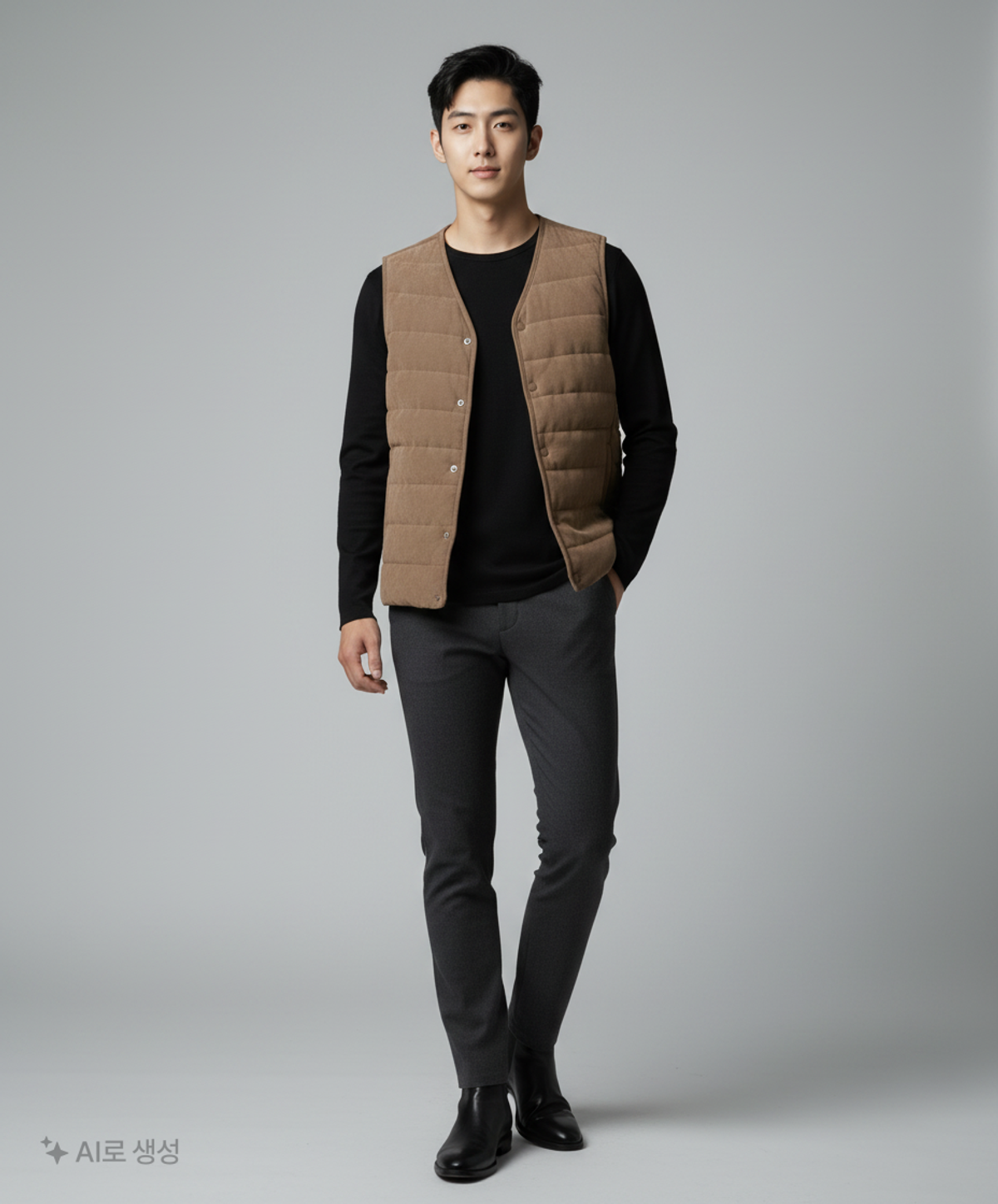 스파오(SPAO) 패딩 베스트 L