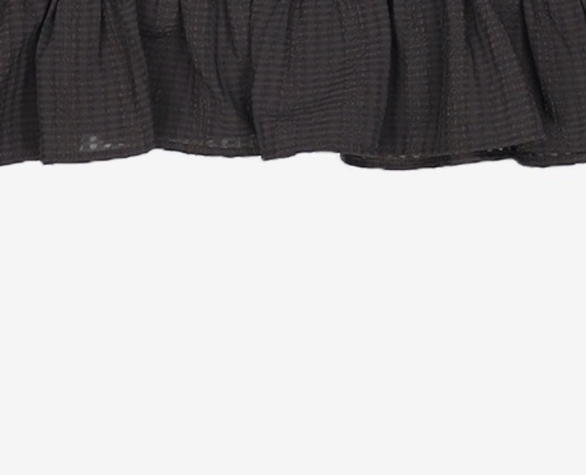 미쏘(MIXXO) 랩 페플럼 블라우스 MIWBLC911G M