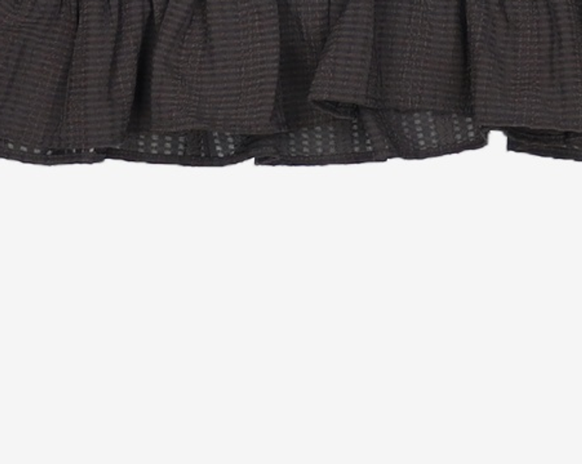 미쏘(MIXXO) 랩 페플럼 블라우스 MIWBLC911G M