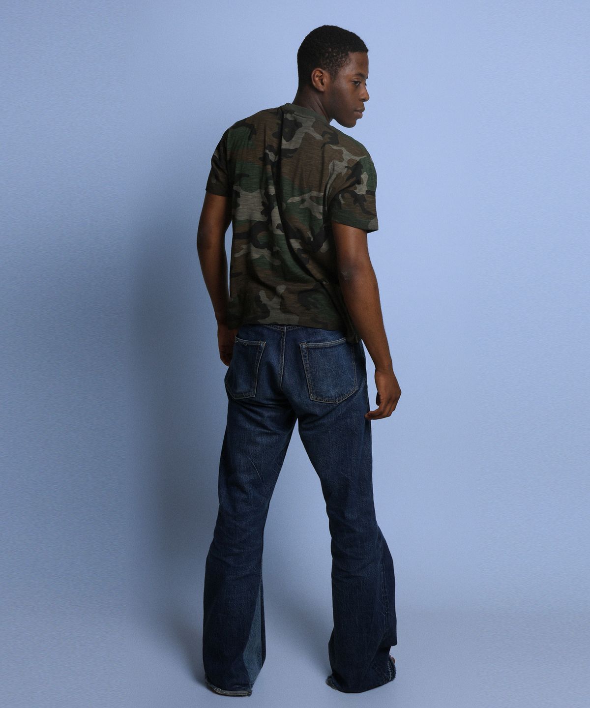 위러브티(WELOVETEE) CAMO SLUB TEE