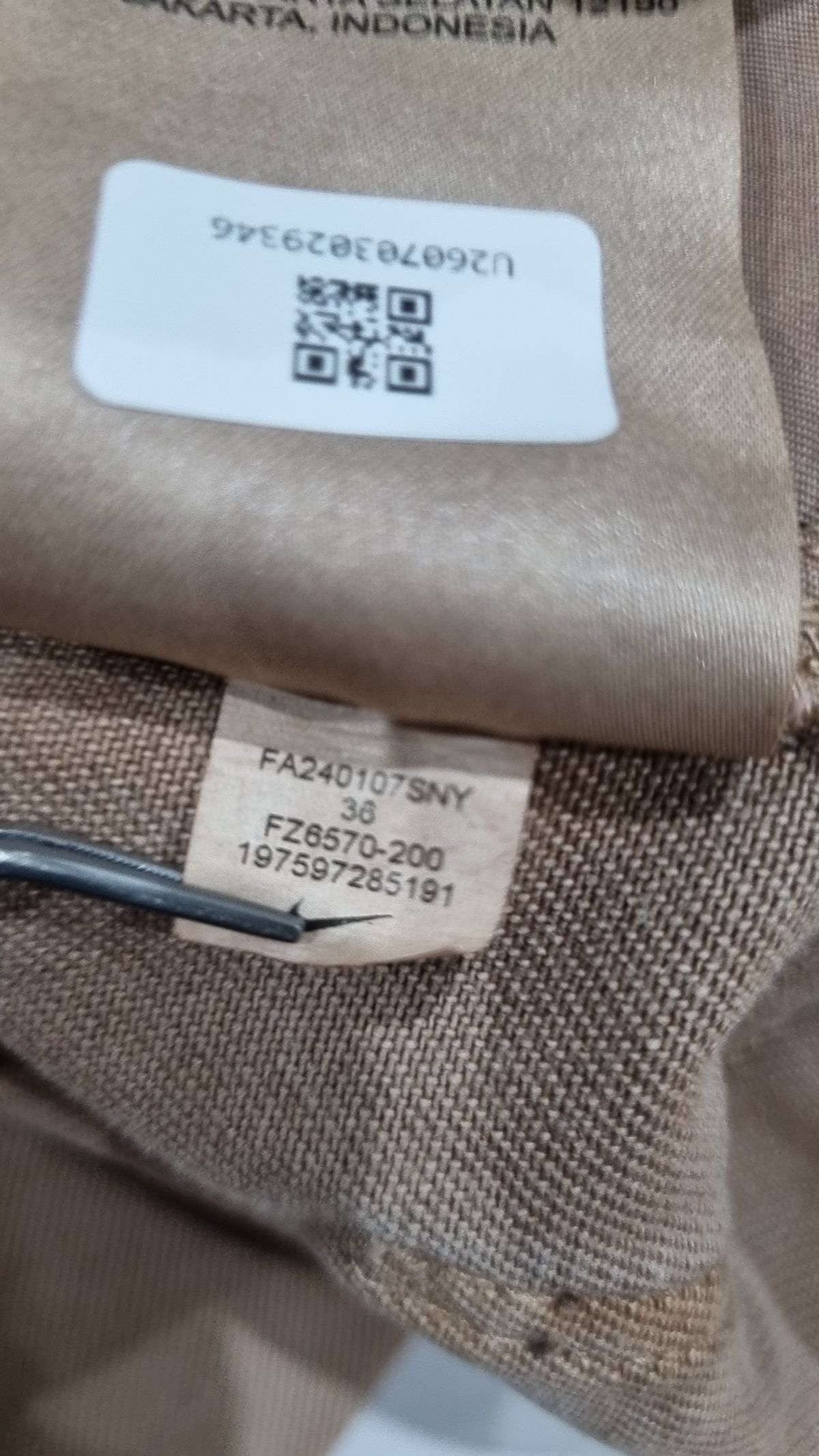 나이키(NIKE) 라이프 카펜터 팬츠 M - 헴프 / FZ6570-200 36