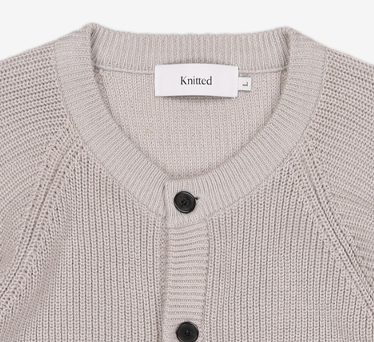 니티드(KNITTED) 카디건 L
