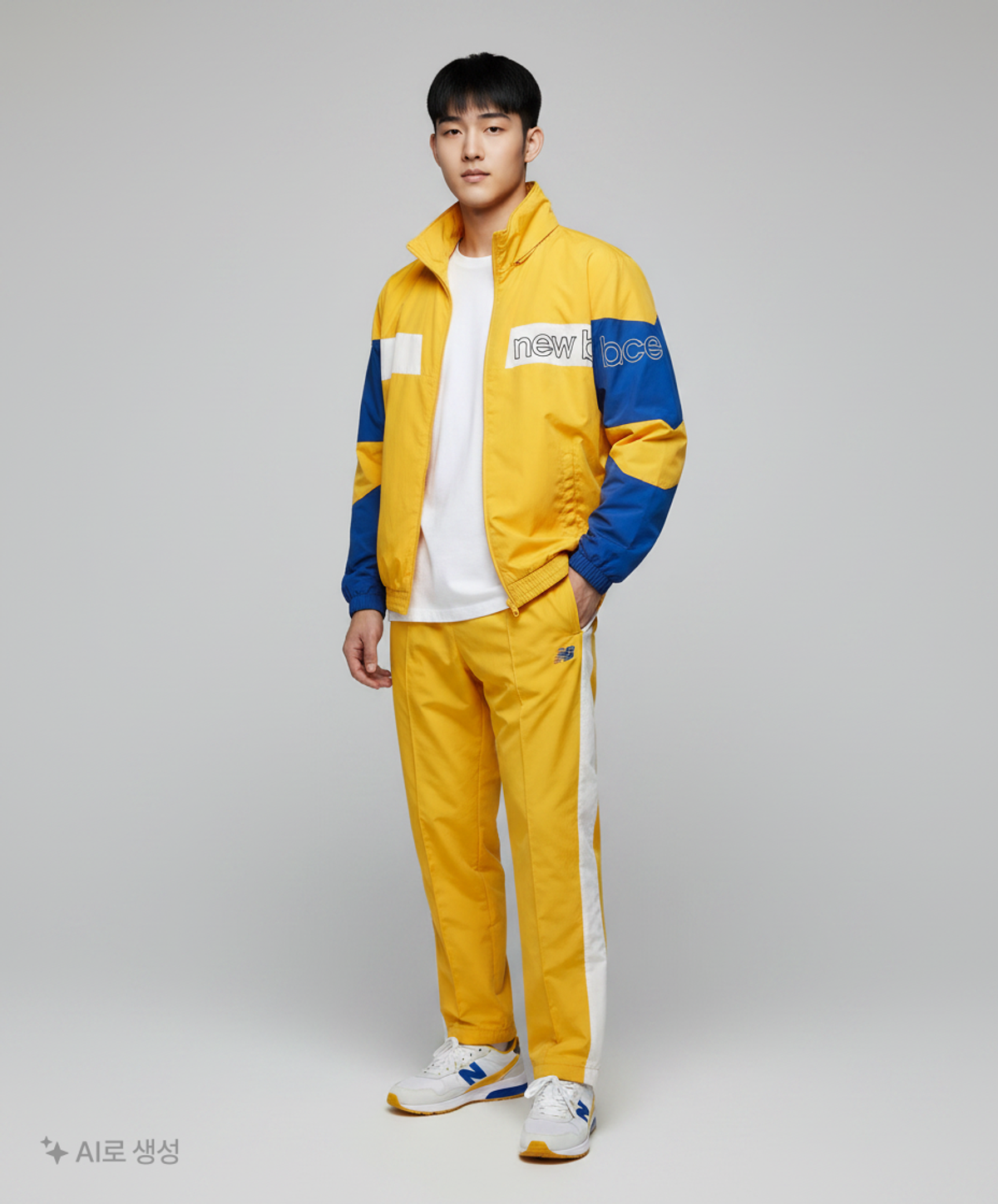 뉴발란스(NEW BALANCE) 나일론/코치 재킷 100