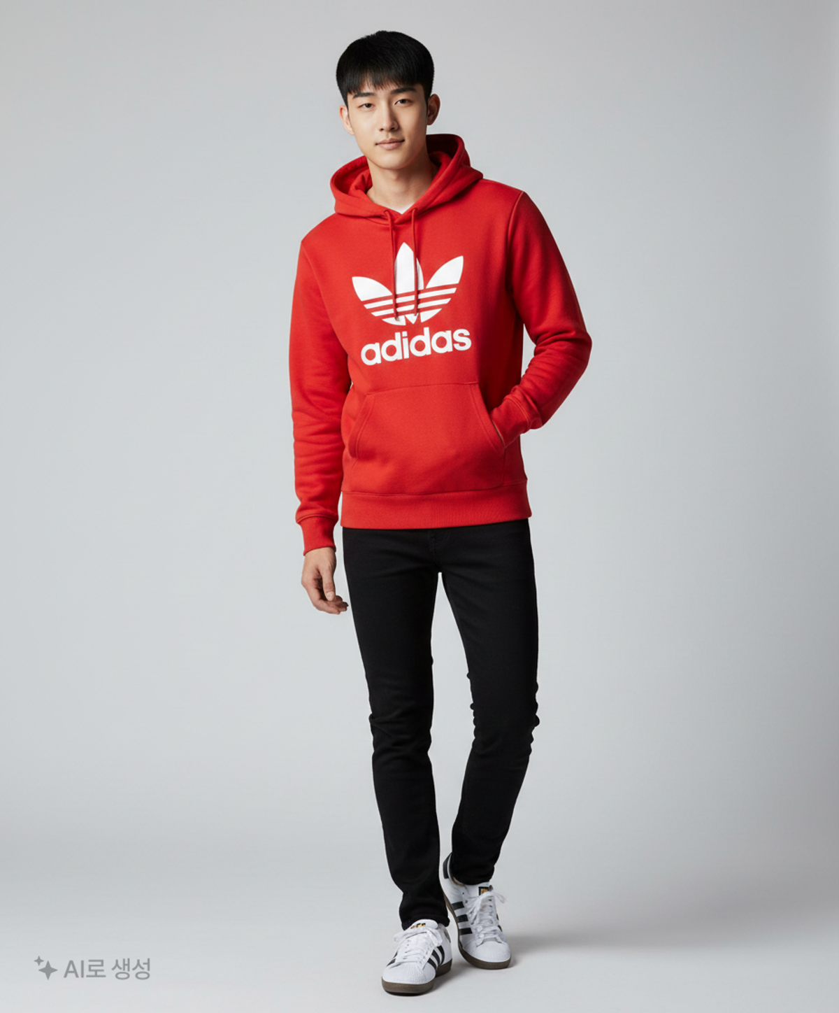 아디다스(ADIDAS) 후드 티셔츠 XS