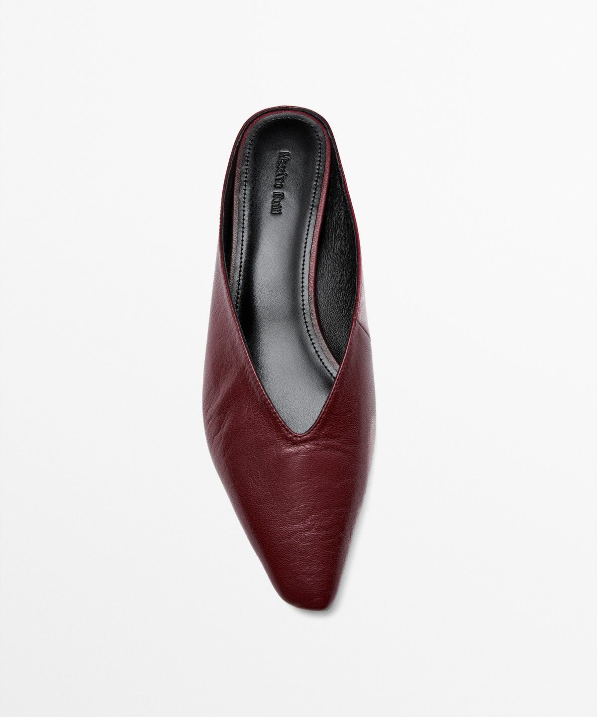 마시모두띠(MASSIMO DUTTI) 소프트 가죽 뮬