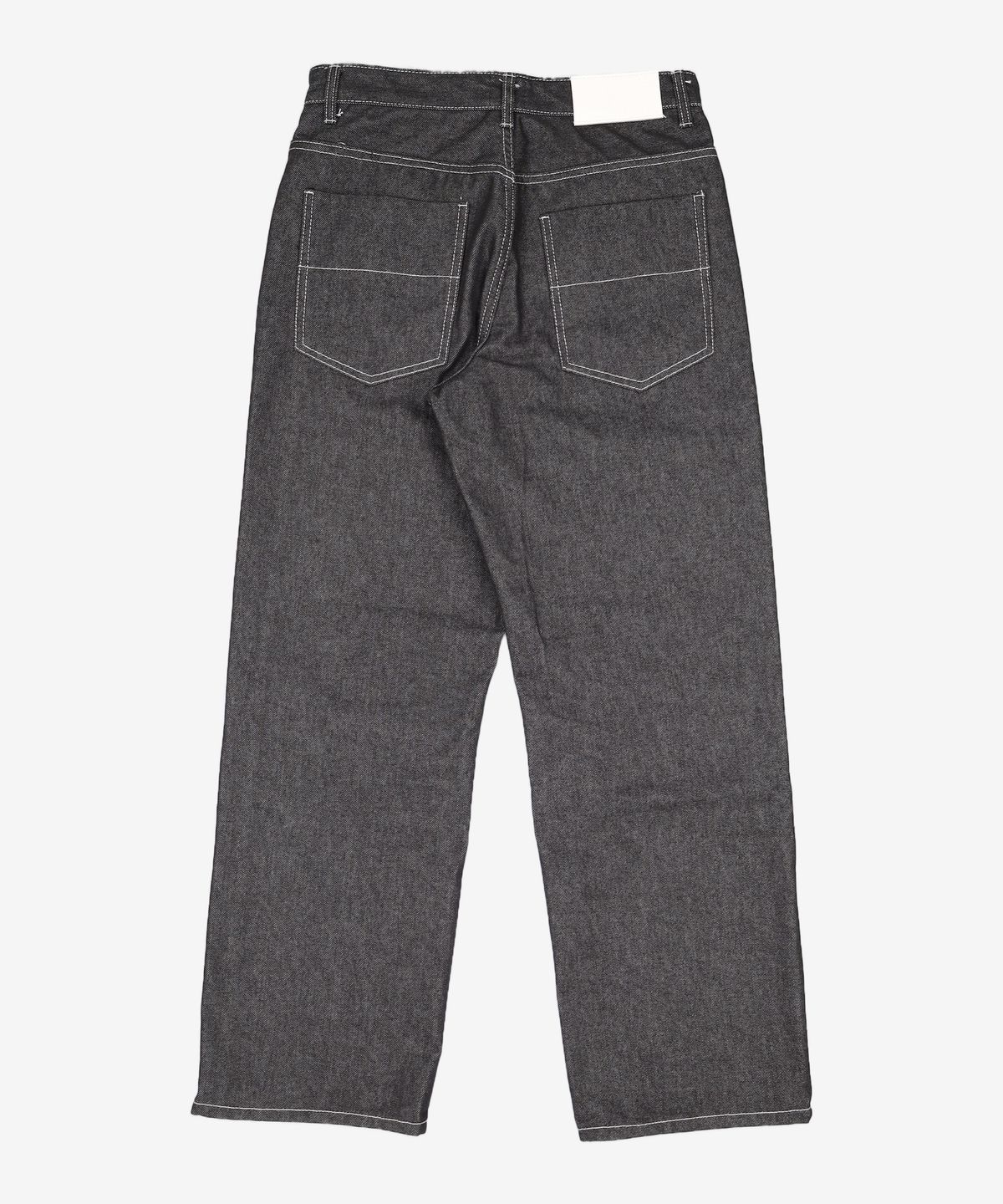 데케트(DECET) Mid Rise Wide Jeans DCPT027BlackSide 30