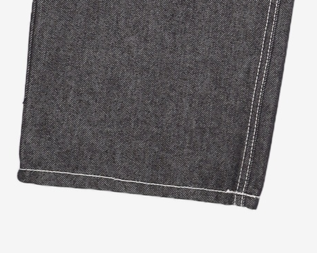 데케트(DECET) Mid Rise Wide Jeans DCPT027BlackSide 30