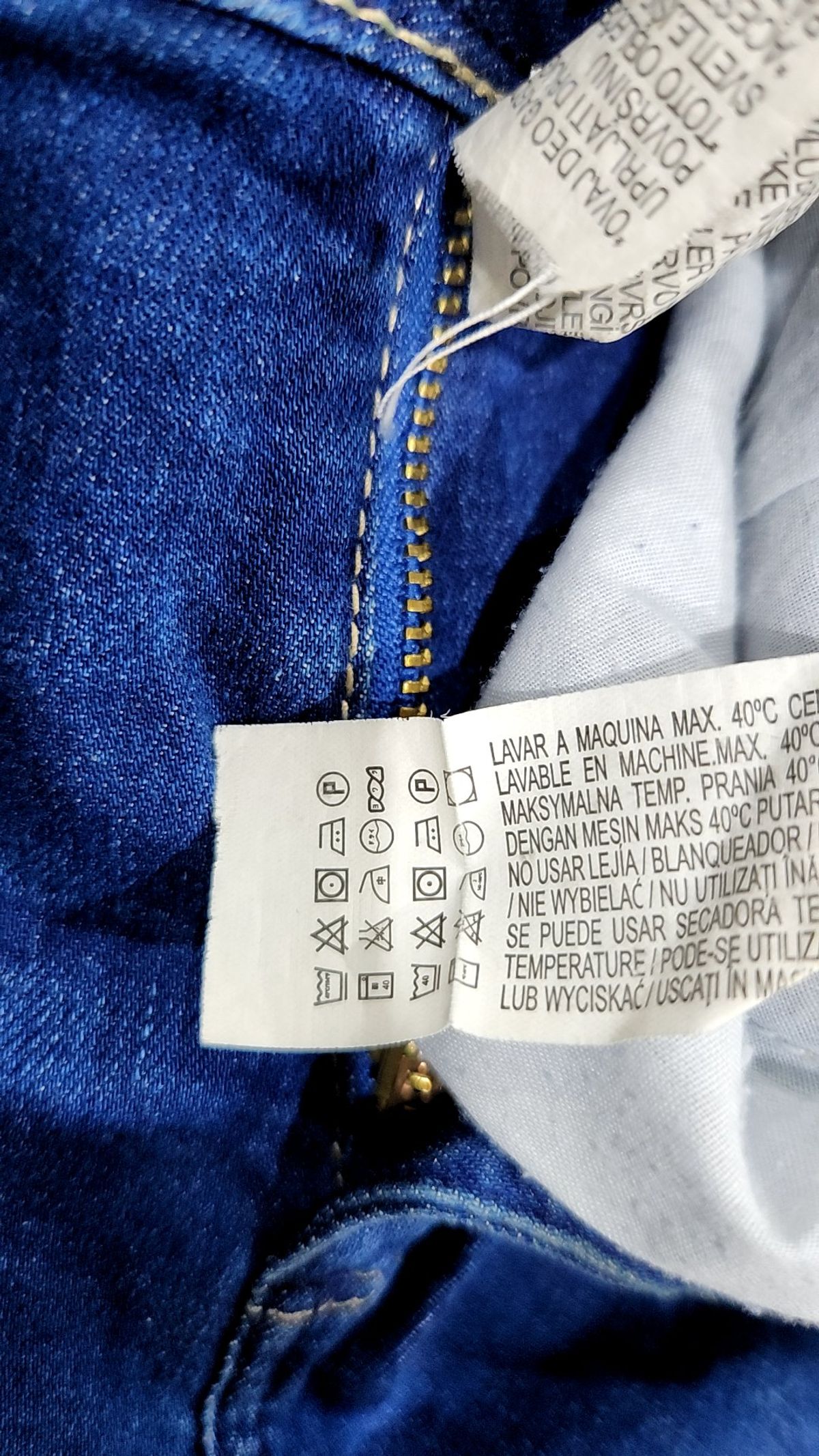 자라 트라플럭(ZARA TRF) 청/데님 팬츠 38