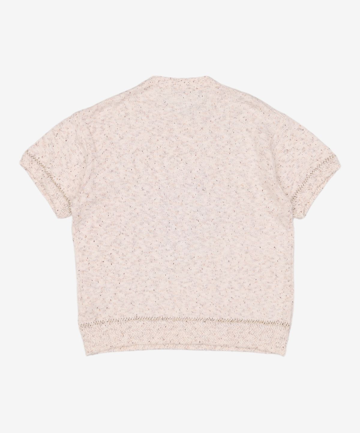 마틴플랜(MARTIN PLAN) (Set-up)Blooming Flo Half Knit T - IVORY L