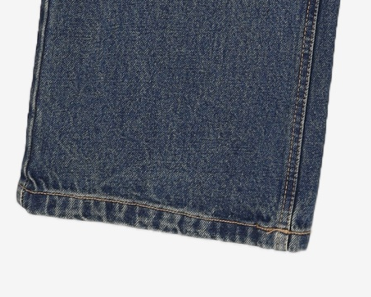 데케트(DECET) Mid Rise Wide Jeans DCPT027BlueSide 30