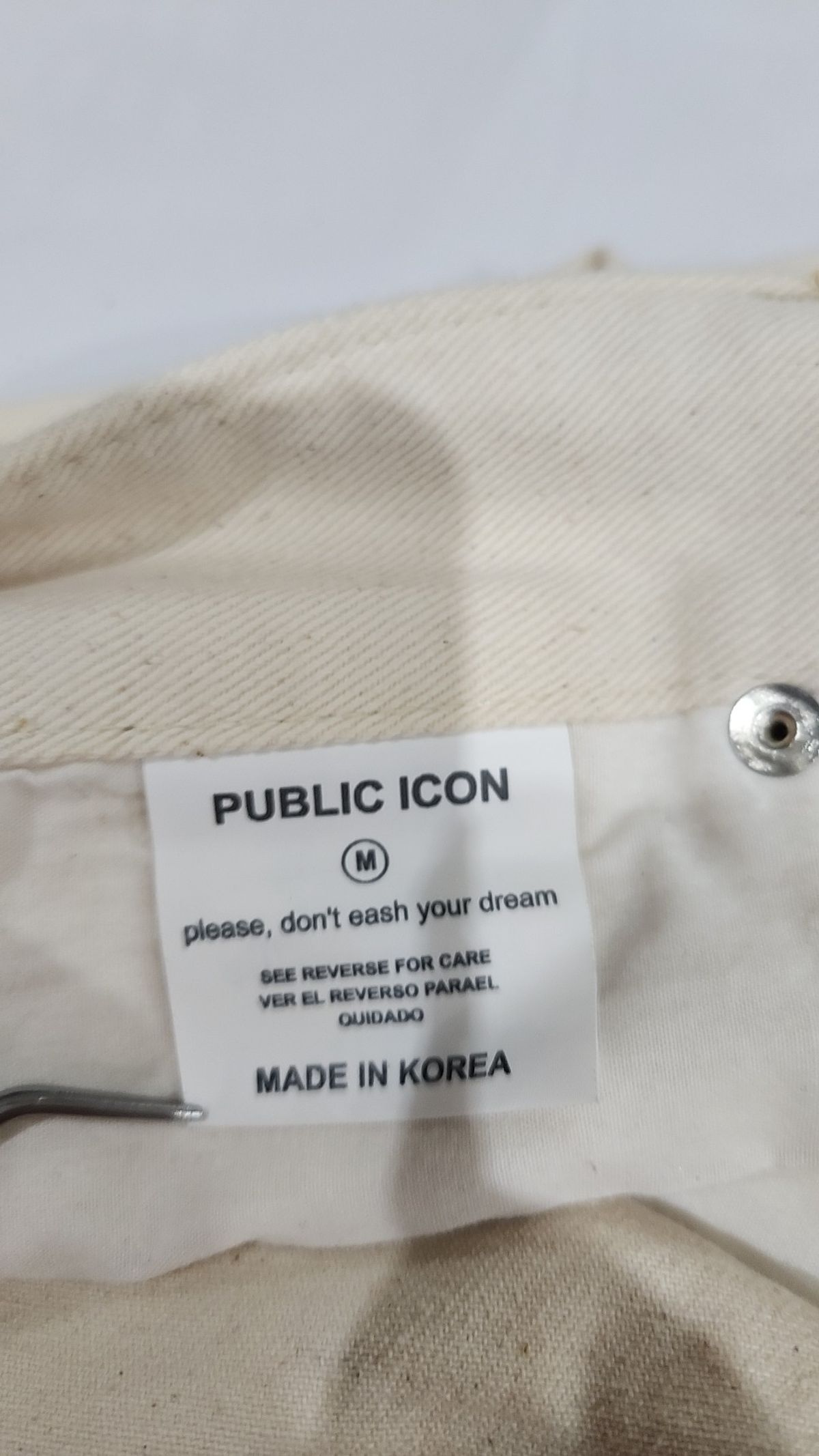 퍼블릭아이콘(PUBLIC ICON) 청/데님 팬츠 M