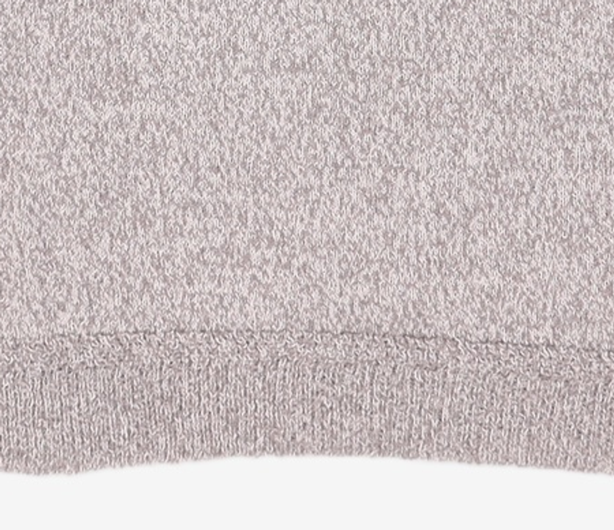 메종미네드(MAISON MINED) DOODLE HEART HALF KNIT GREY M