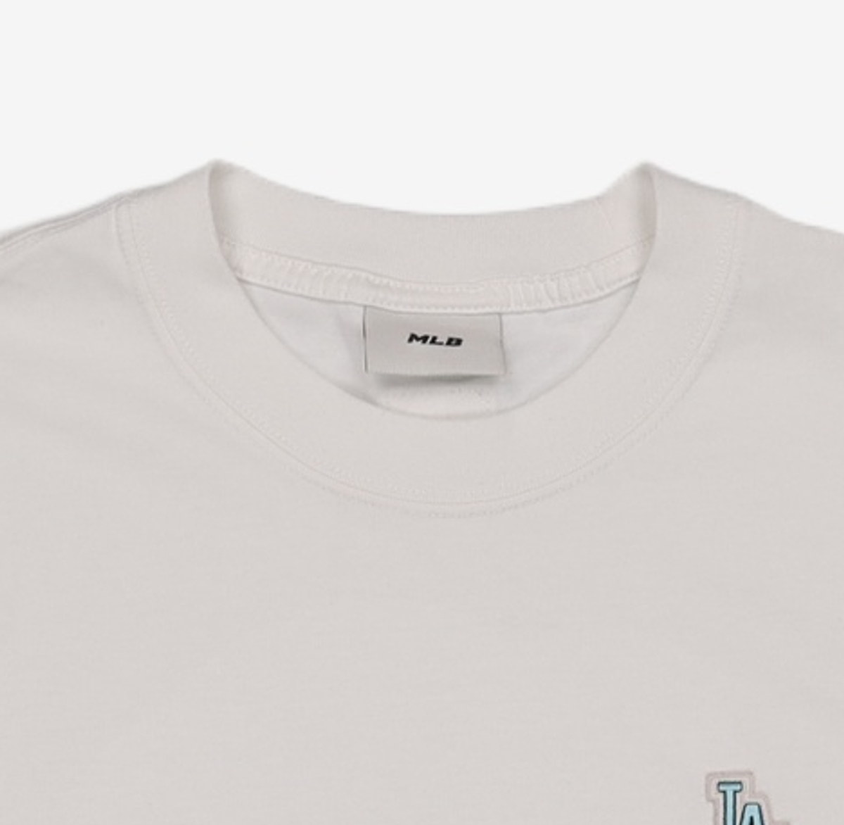 엠엘비(MLB) 베이직 스몰로고 반팔 티셔츠 LA (White) XS